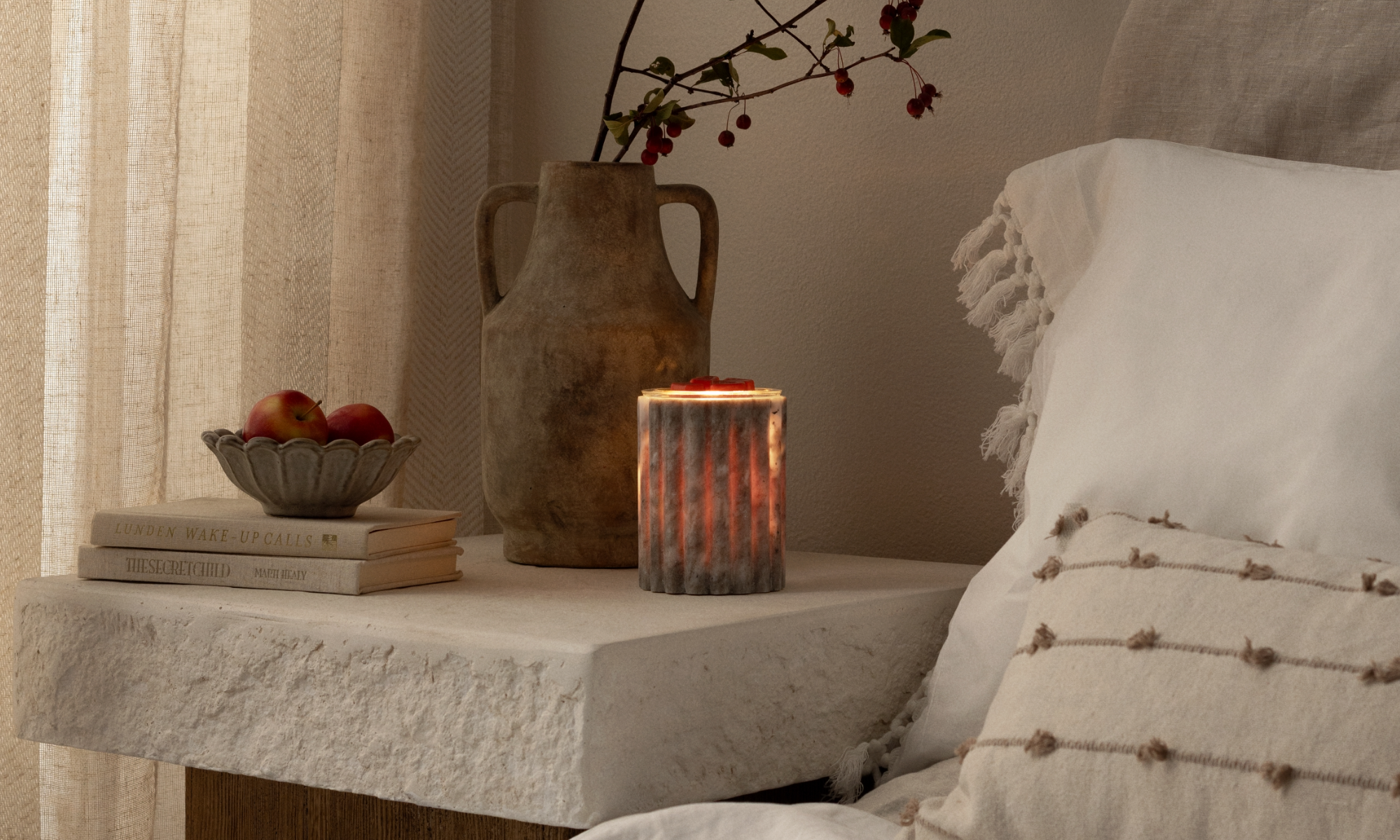 Scentsy Morchana Marble Warmer home decor fragrance product