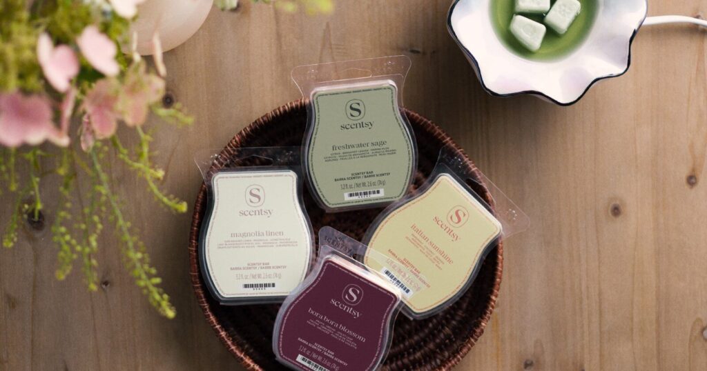 a Scentsy wax Bar make any room smell warm and inviting