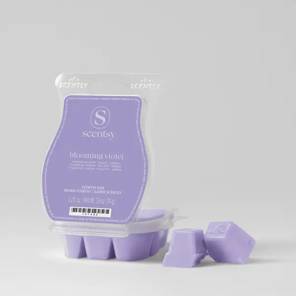 Blooming Violet Scentsy Wax Bar home fragrance product