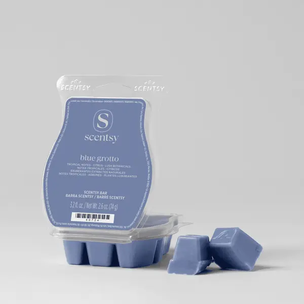 Blue Grotto Scentsy Wax Bar home fragrance product