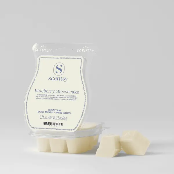 Blueberry Cheesecake Scentsy Wax Bar home fragrance product