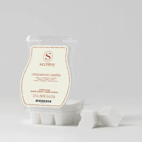 Cinnamon Vanilla Scentsy Wax Bar home fragrance product
