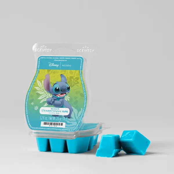 Disney Stitch Experiment Scentsy Wax Bar home fragrance product