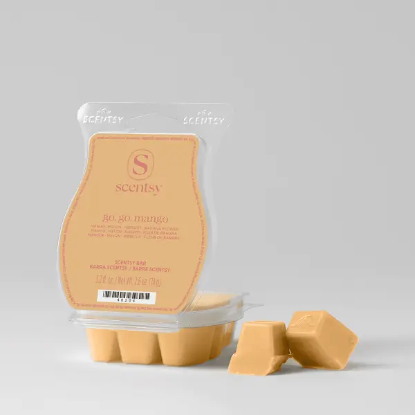 Go Go Mango Scentsy Wax Bar home fragrance product