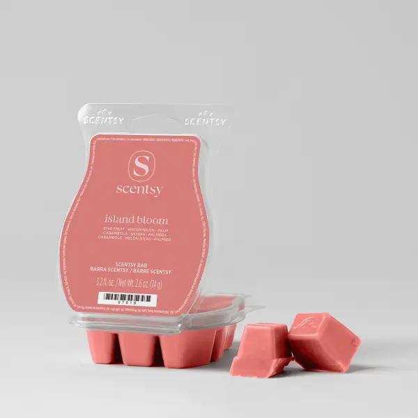Island Bloom Scentsy Wax Bar home fragrance product