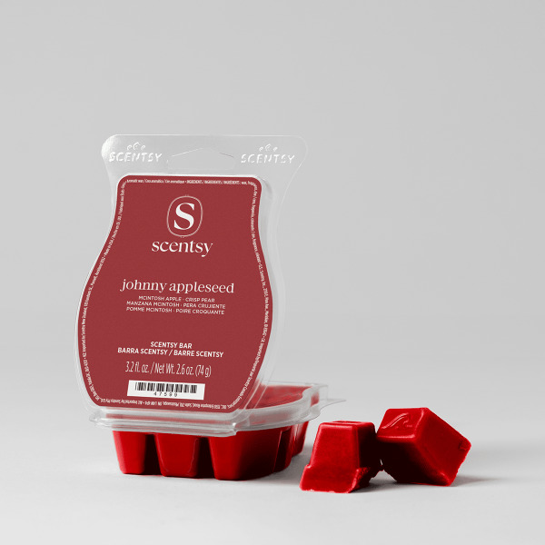 Johnny Appleseed Scentsy Wax Bar home fragrance product