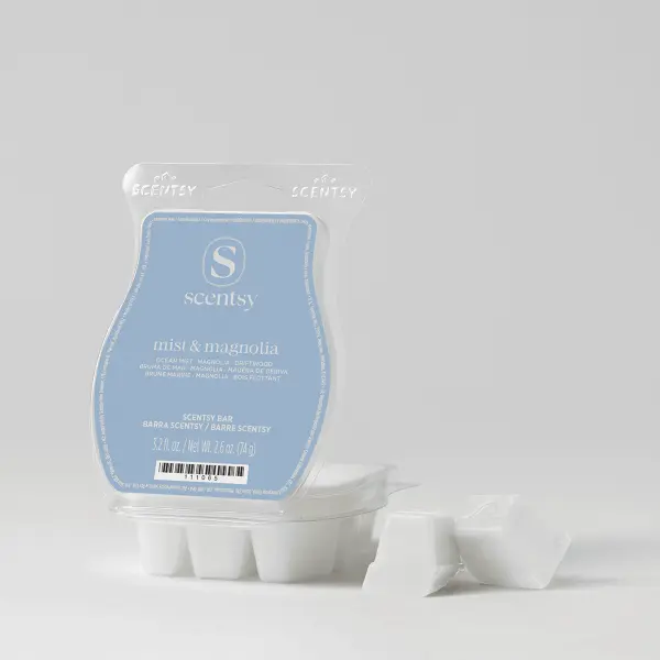 Mist Magnolia Scentsy Wax Bar home fragrance product