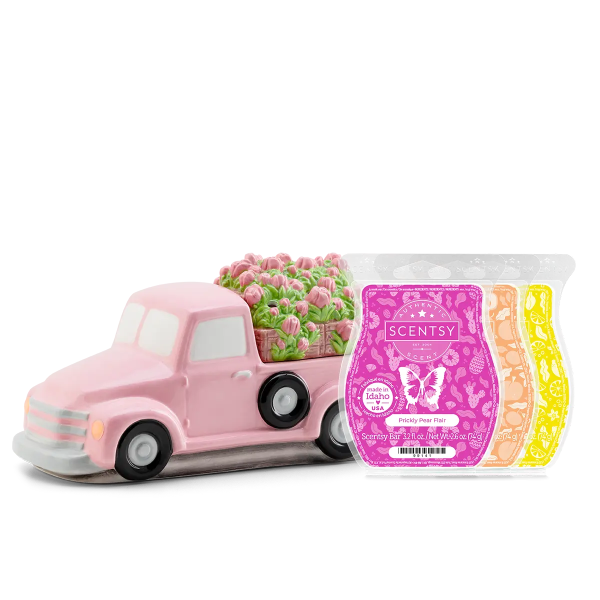 Scentsy Retro Pink Truck Bundle home decor fragrance product