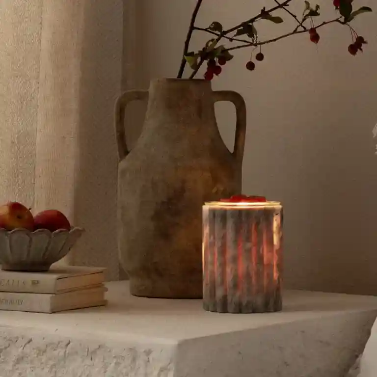 Scentsy wax warmer in room