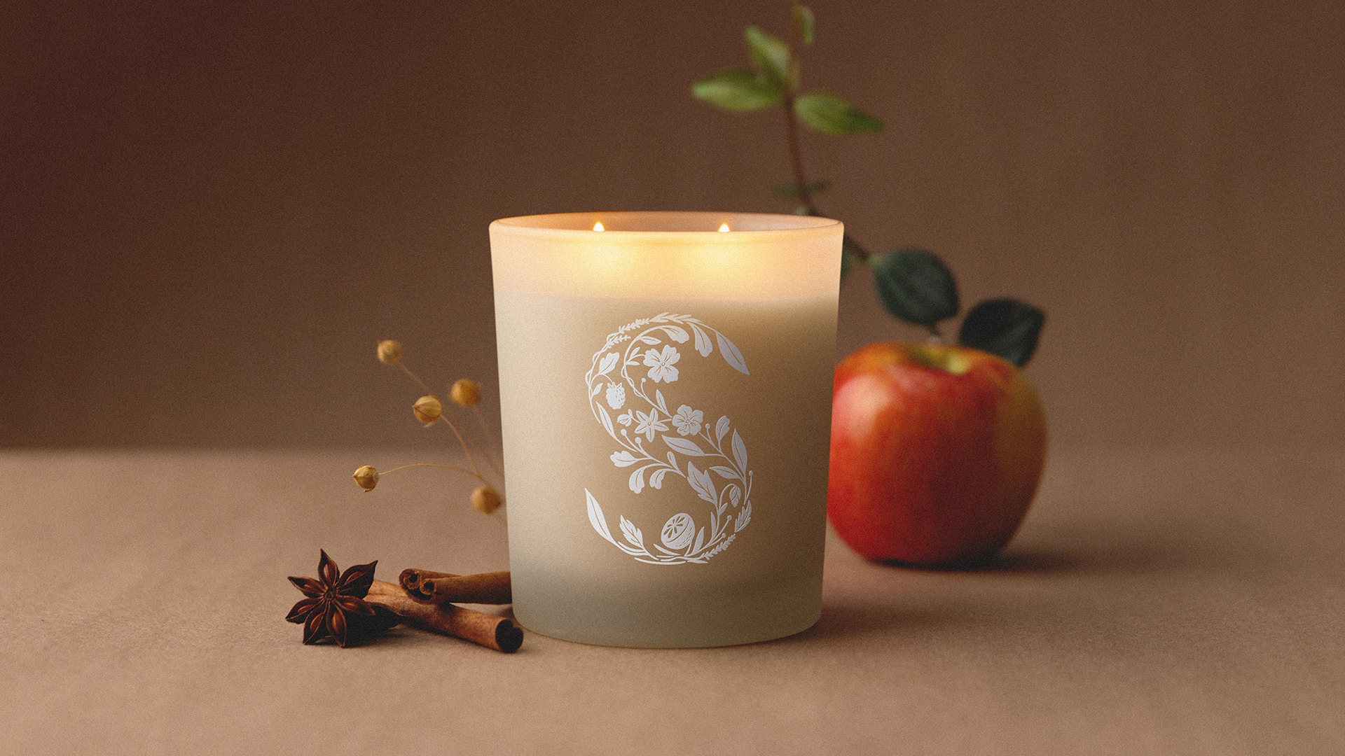 new Scentsy candle on table