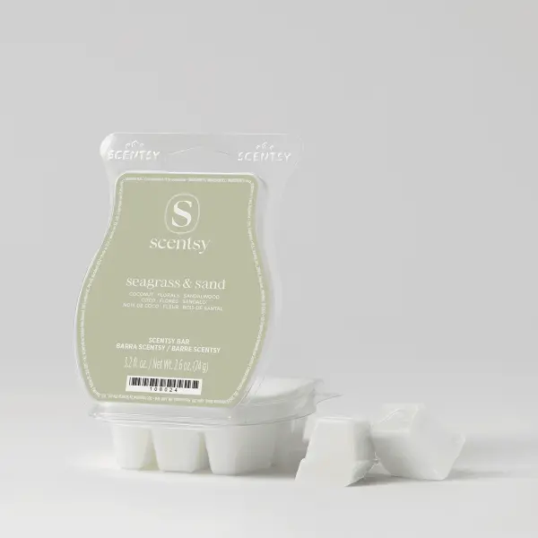 Seagrass Sand Scentsy Wax Bar home fragrance product