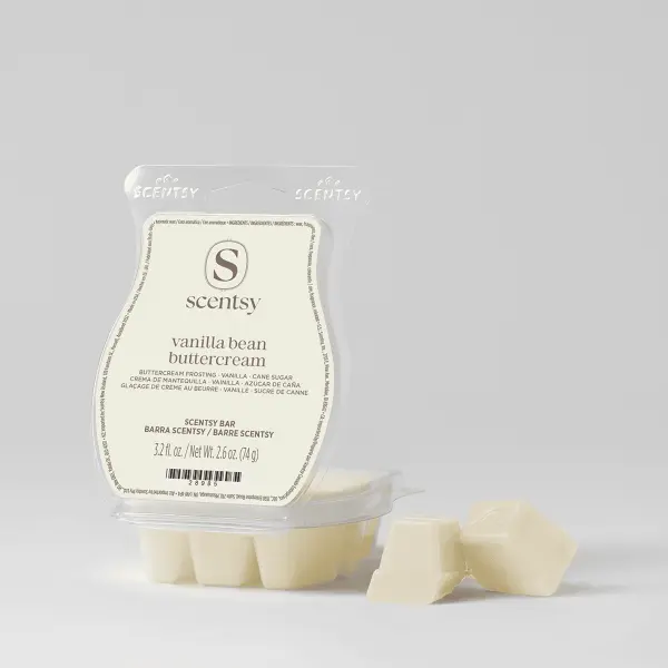 Vanilla Bean Buttercream Scentsy Wax Bar home fragrance product