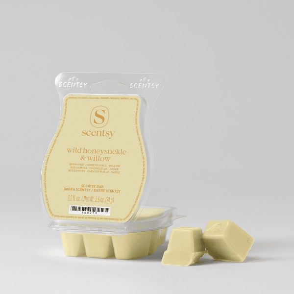 Wild Honeysuckle Willow Scentsy Wax Bar home fragrance product