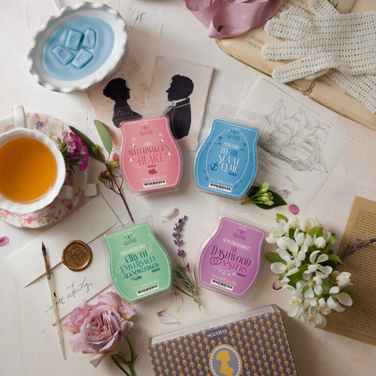 jane austen Scentsy collection all for Scentsy bars