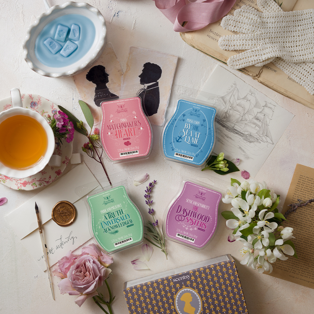 jane austen Scentsy collection all for Scentsy bars