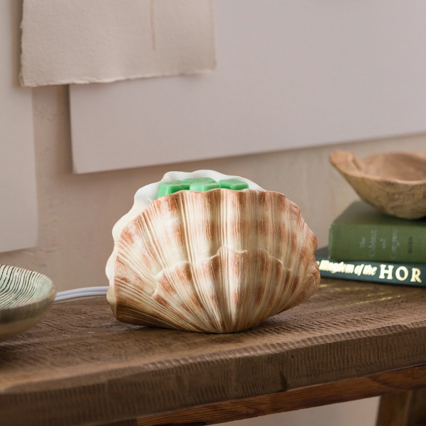 Scentsy Seashell Warmer home decor fragrance product